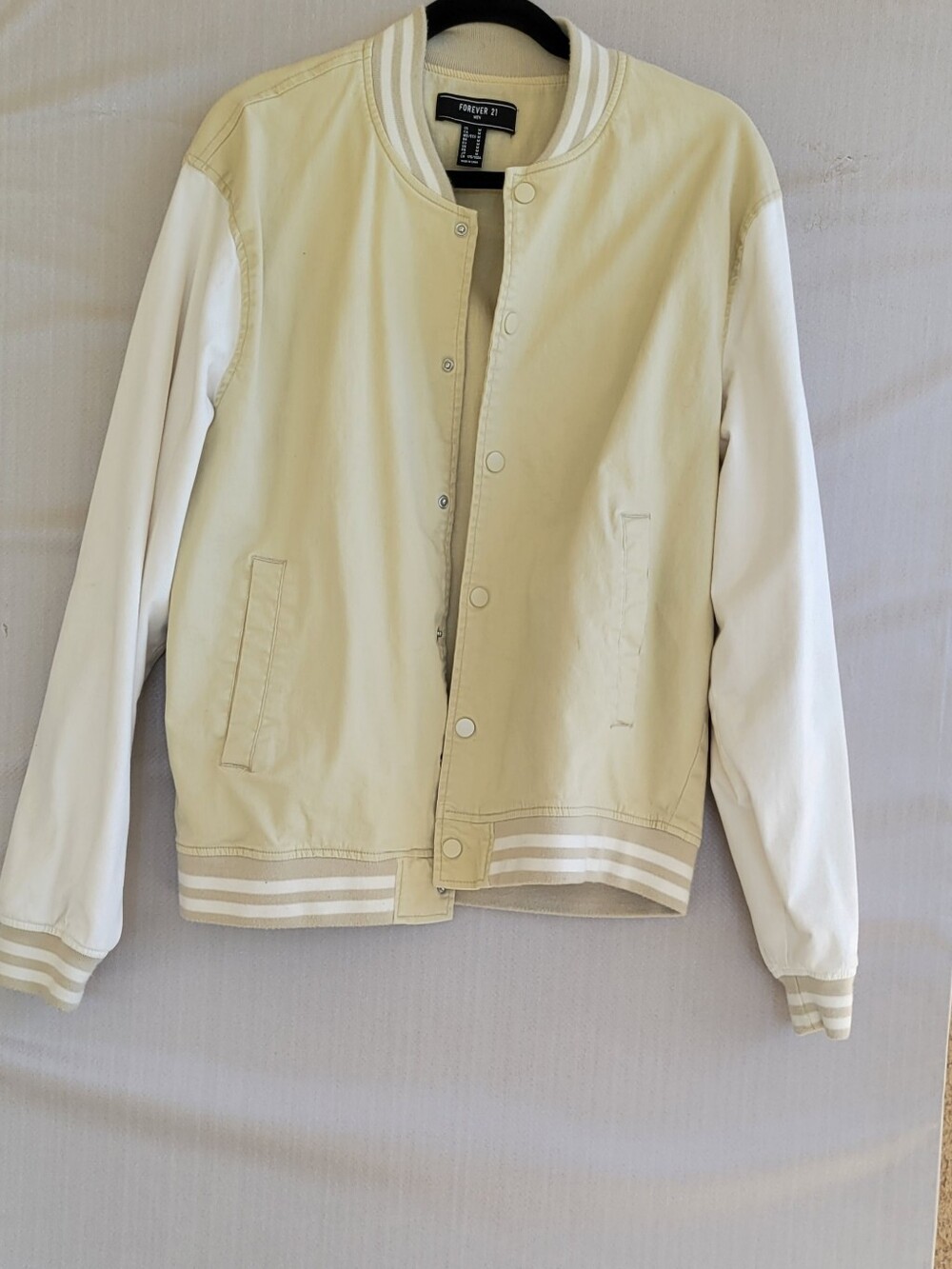 Forever 21 Men's Bomber Teens Casual Jacket